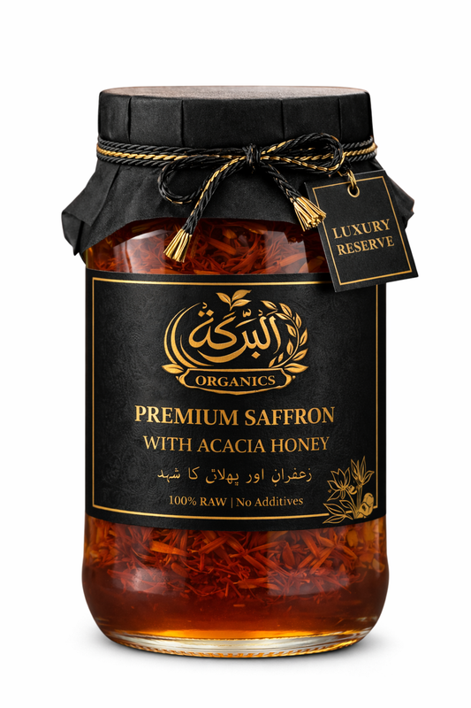 Premium Saffron with Acacia Honey