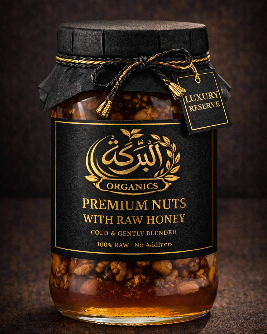 Premium Raw Honey with Nuts