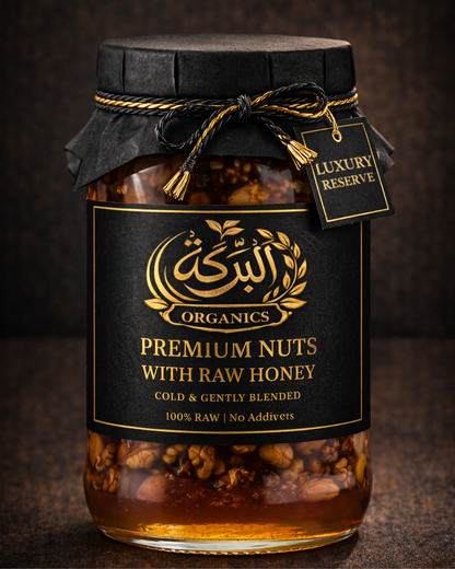 Premium Raw Honey with Nuts